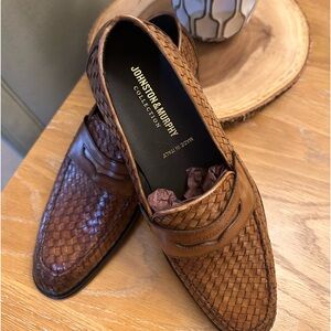 Johnston & Murphy Ellsworth Woven Penny Liafers